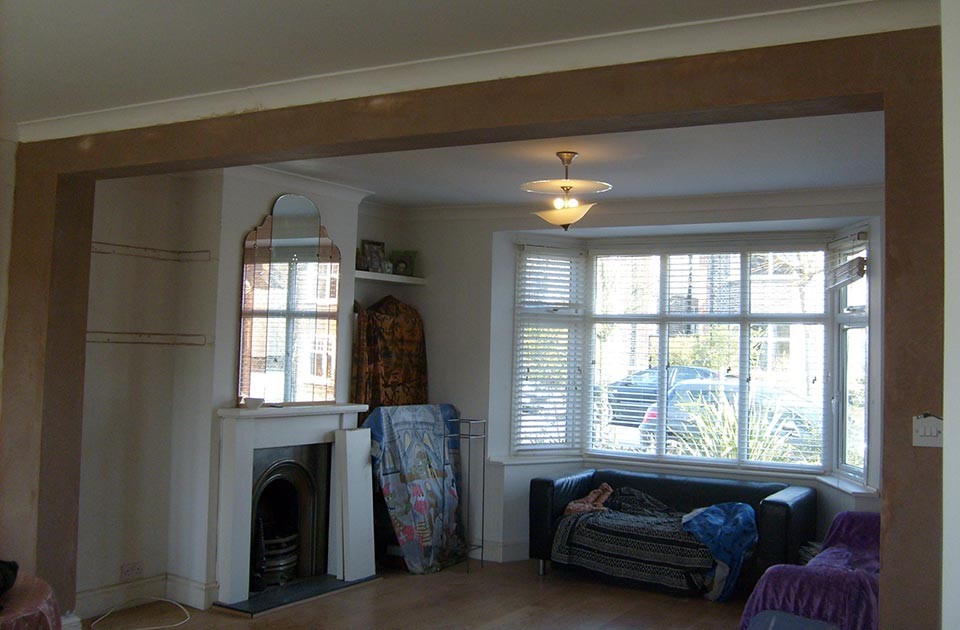 Wall removed – New Malden